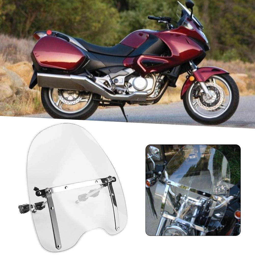 Universal Motorcycle Windshield Windscreen 22‑25mm Handlebar Mounting