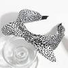 Pretty Floral Print Satin Cloth Knotted Headbands for Women Girls Daily Shopping Party Holiday Head Hoop Accessories