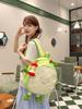 2025 Cute Watermelon Backpack for Girls - Large Capacity Schoolbag: Fresh and Casual Design