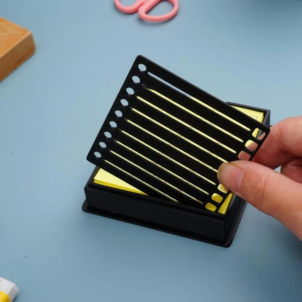 Long-lasting Sticky Note Dispenser Space-Saving Storage Box To-Do List Note Holder