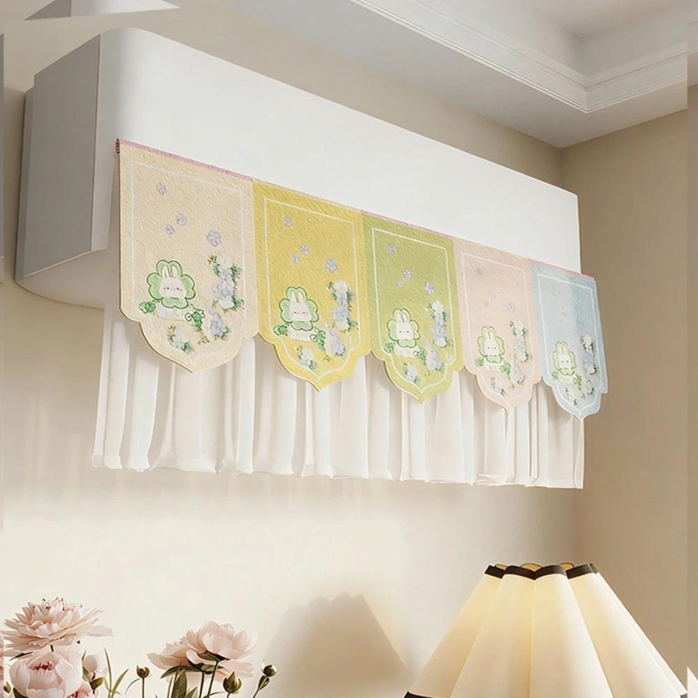 Anti-Direct Blowing AC Wind Deflector Curtain Self-Adhesive Air Outlet Cover  Bedroom