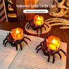 LED Halloween Spider Candlelight - Luminous Night Decor Ornaments