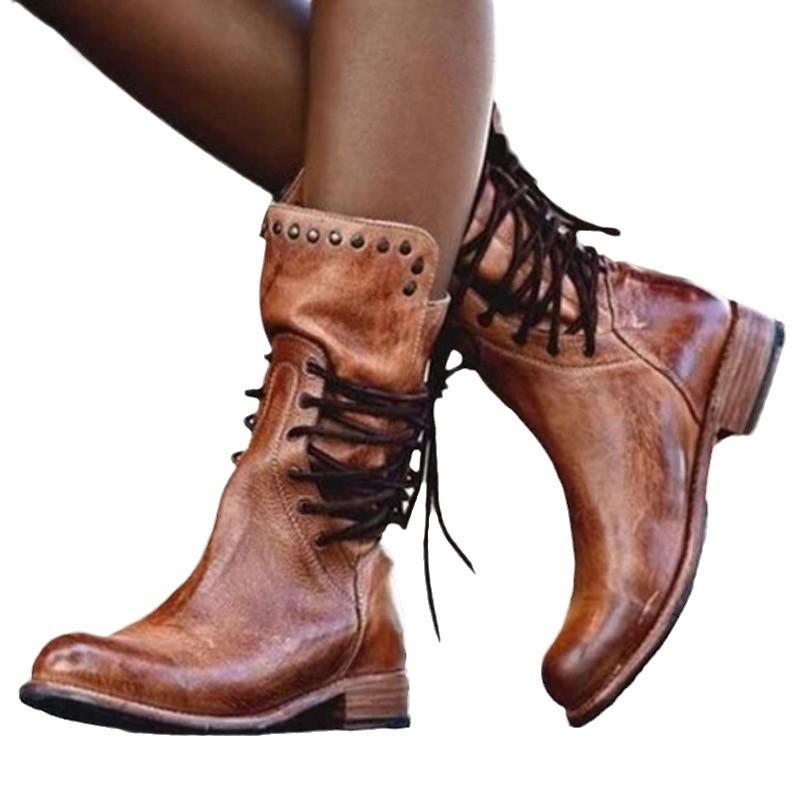 Plus size booties, hot boots, winter European and American boots
