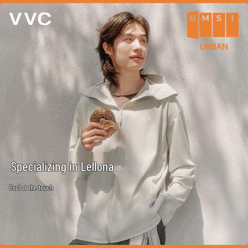 VVC Men s Summer Ice Silk UV Protection Hooded Jacket XL