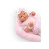 Poupée Reborn - Berjuan S.L - Multicolore - 50 cm - Oreiller rose - Maquillage - Mécanisme Beystos - Plastique - Moderne