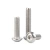 Stainless Steel Hex Socket Flat Round Head Screws