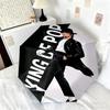 1PC Michael jackson Automatic Umbrella - Suitable Travel Outdoor Portable Umbrella Birthday Gift Daily Essentials