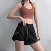 High Waisted Sports Shorts for Women In Summer Double-layer Anti Glare Lining Women's Running and Fitness Three Speed Dry Pants Worn As Outerwear