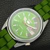 AUTOMATIC VINTAGE REFURBISHED SEIKO 5 6309A JAPAN MENS GREEN WATCH a441094-4 Sk-a441094