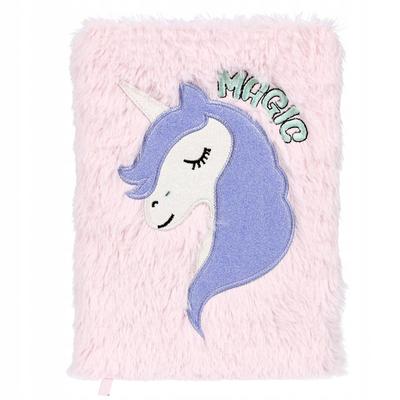 NOTES PLUSZOWY A5 PASTEL UNICORN 0763