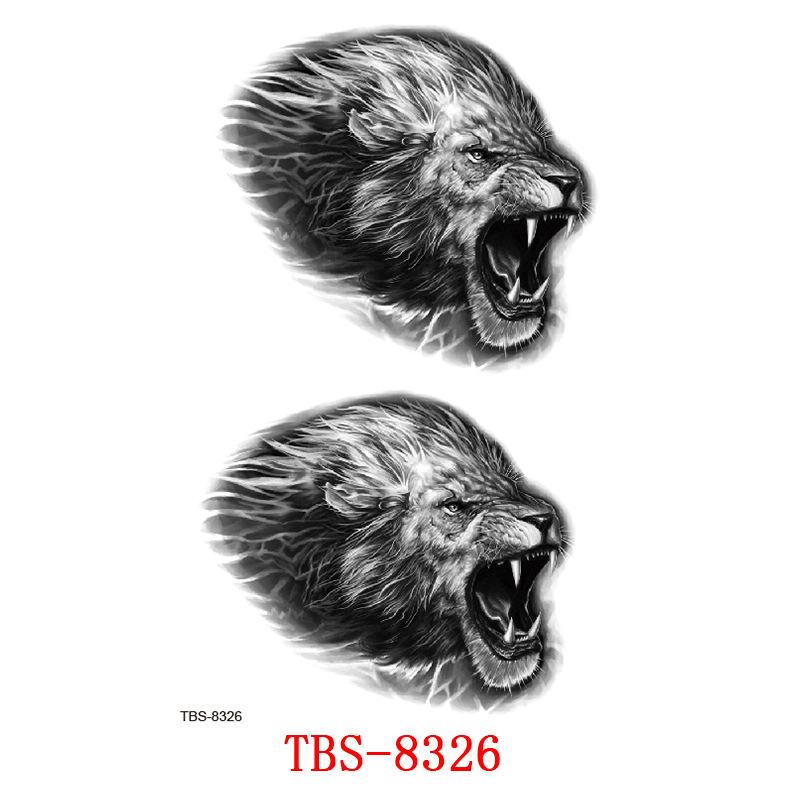 Waterproof Tattoo Sticker, Totem Character Tattoo Sticker Tattoo