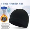 Outdoor Running Small Hat Cold-Proof Fall and Winter Polar Fleece Thickened Skiing Cycling Earmuffs Hat Thermal and Windproof Fleece Hat Men