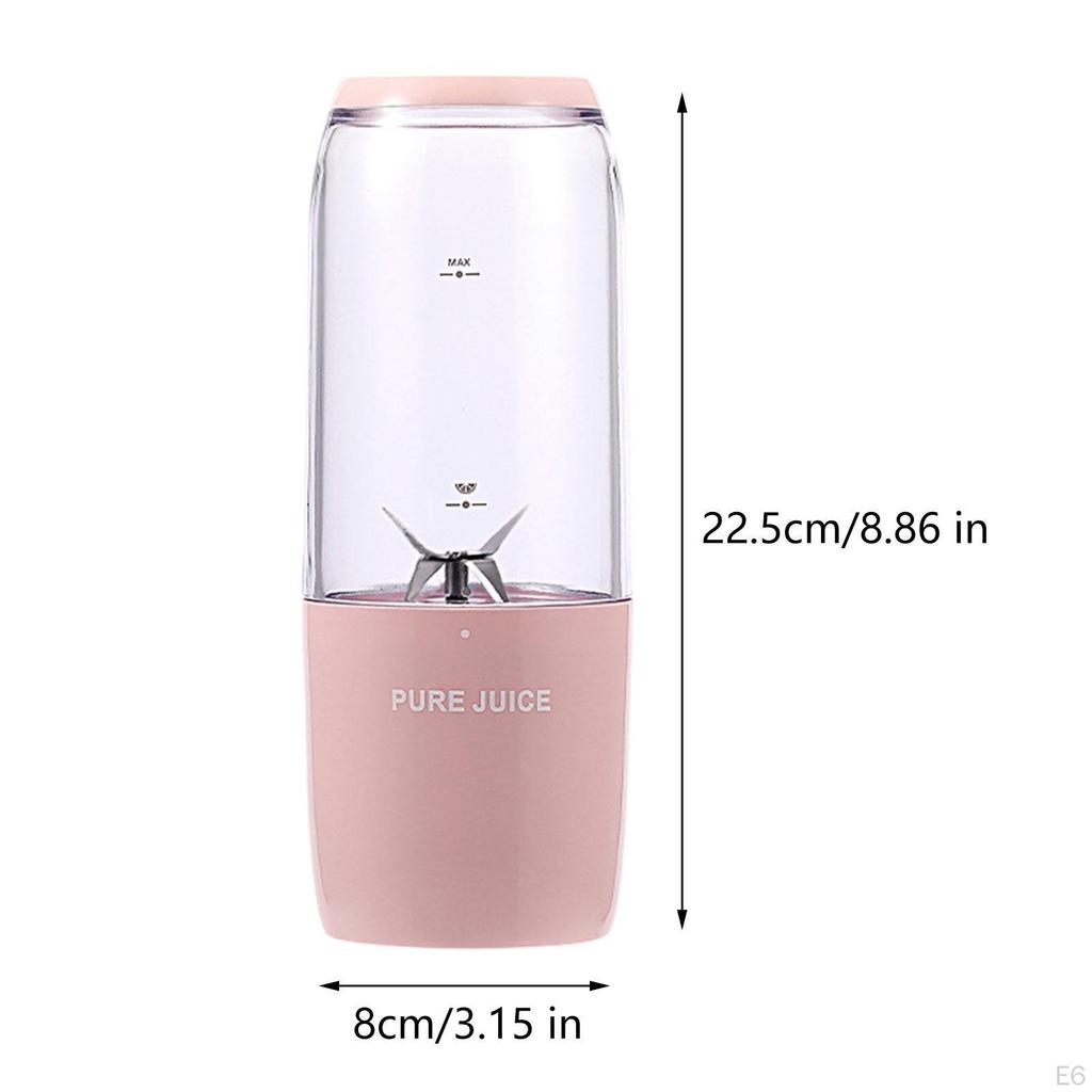 Tragbarer Mixer Zitruspresse Elektrischer Mini-Becher für Zuhause Reisen Outdoor