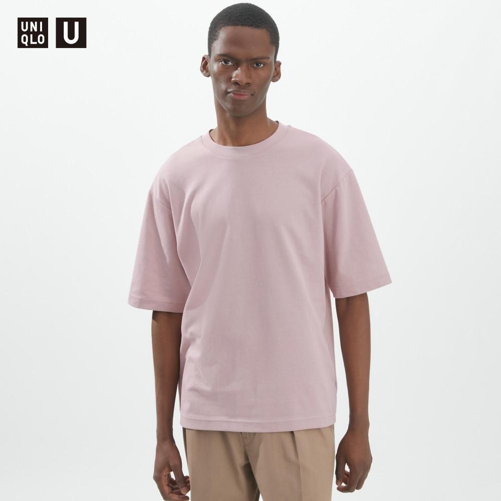 

UNIQLO JAPAN Airism Хлопковая футболка оверсайз с половиной рукава
