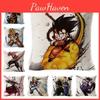 Dragon Ball Pillow Case Stunning Cartoon Square Cushion Cover For Stylish Sofa Home Decor