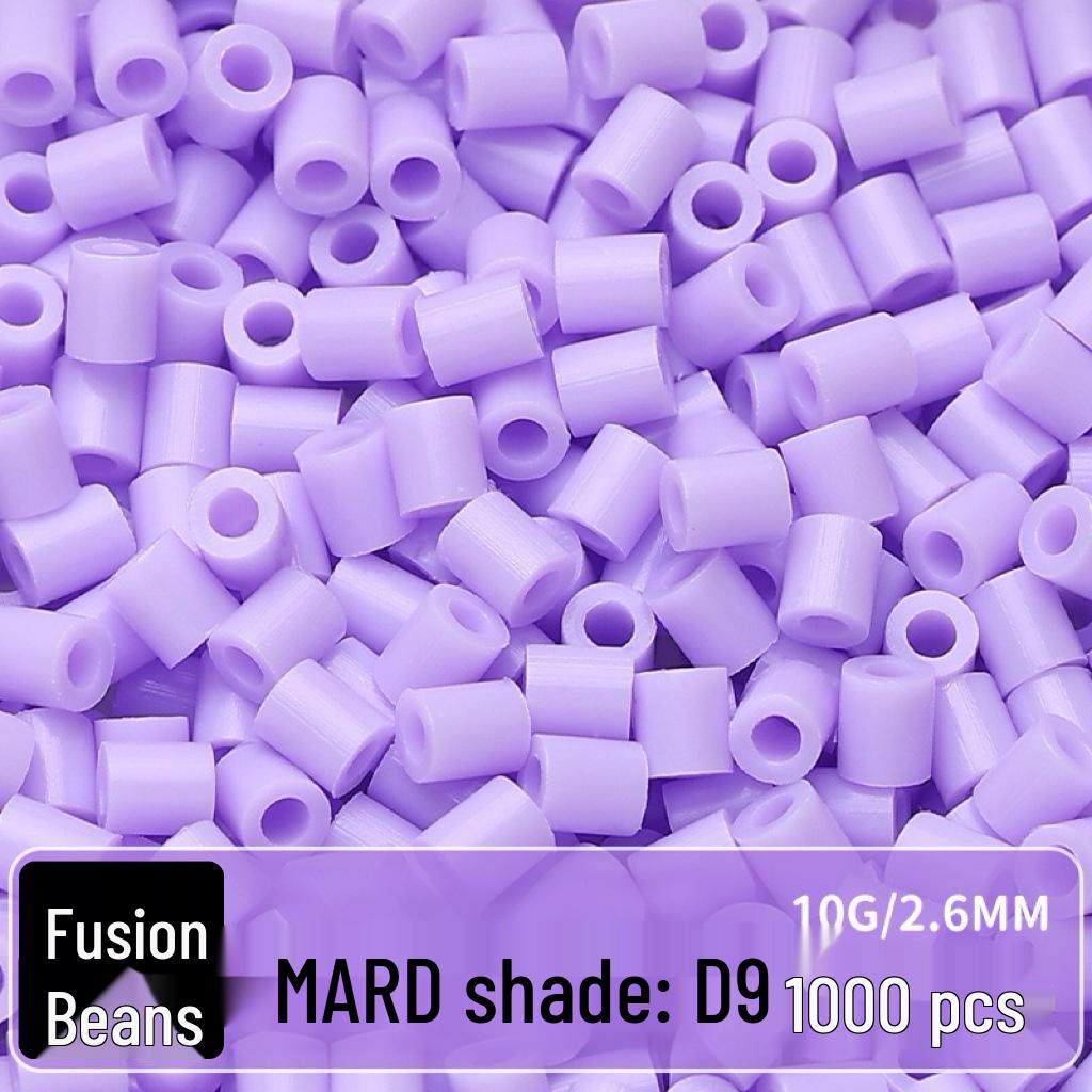 Confezione di Ricarica Perline Termofusibili da 264 Colori - 1000 Perline, 2,6 MM, Materiali per Puzzle 3D Fai da Te