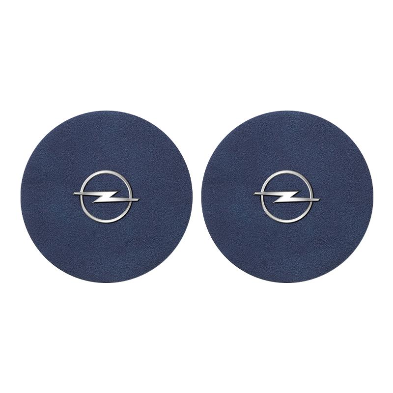 Car Anti Slip Insert Cup Coasters Car Accessories For Opel Adam Ampera Corsa Insignia Karl Rocks-e Astra New Energy