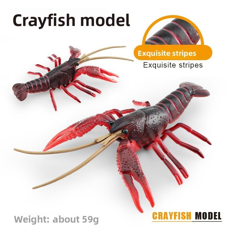 Lobster Pvc Marine Animal Model For Educational Display And Kids Gifts