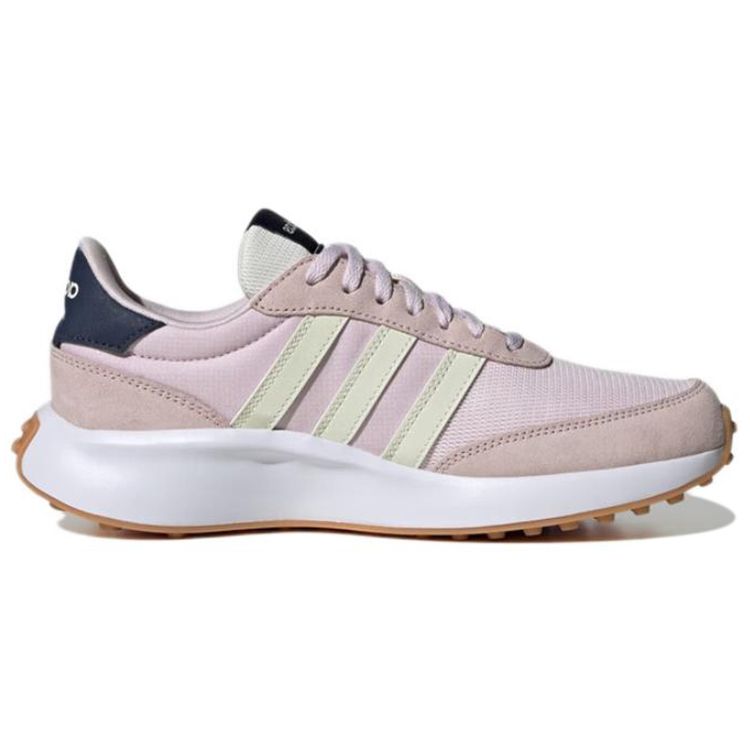 Adidas Neo Run 70S Fabric Synthetic Leather Comfortable Durable Low-Top Lifestyle Sneakers Women sneakers Pink HQ1975