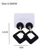 1 Pair Fashion Acrylic Drop Earrings Sweet Hollow Resin Drop Dangle Earrings for Women Jewelry