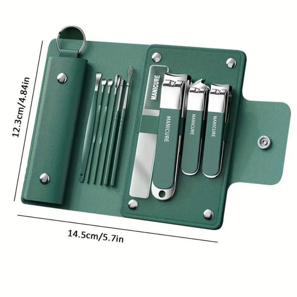 Stainless Steel Nail Trimming Tools Multifunctional Nails Manicure Tools Nail Clippers Set