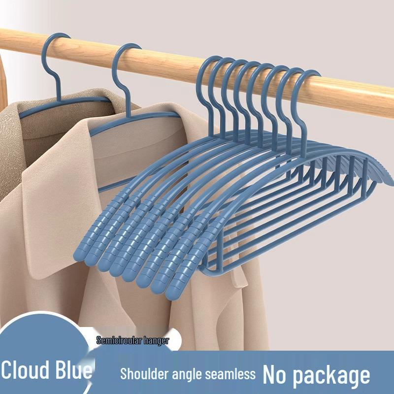 

Пластиковые нескользящие вешалки для одежды: Упаковка 100 штук, Не оставляющие следов, Дизайн против образования складок на плечах, Идеально для сушки и развешивания. 50 Pieces