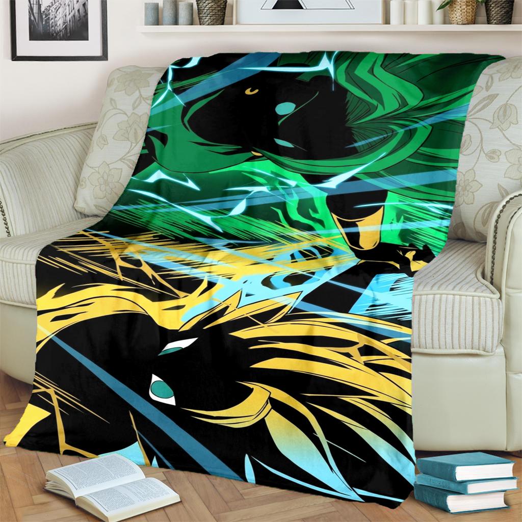 Warm Dragon Ball! Blanket Flannel Material for Bedrooms, Sofas, Beds, Chairs, Picnics, Travel