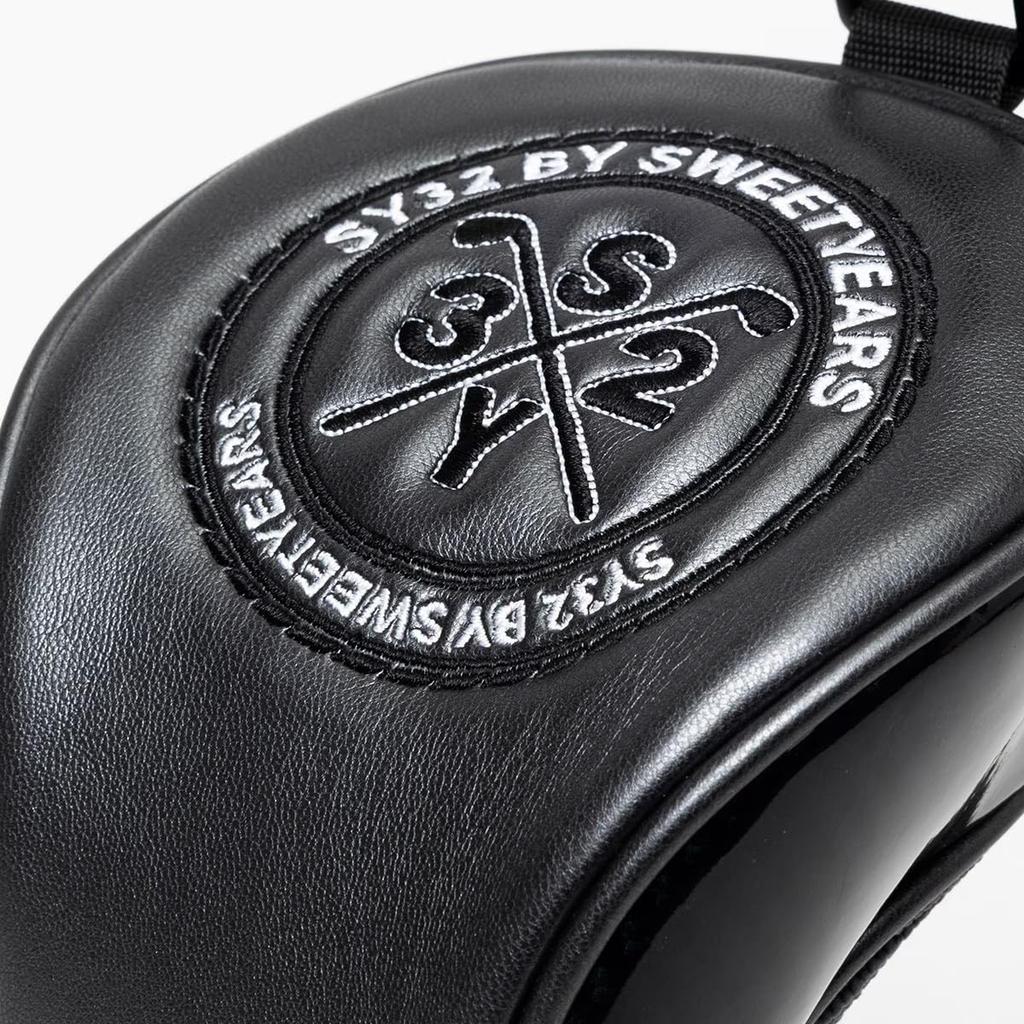SY32 by SWEET YEARS Golf SYG GMT HEAD COVER FOR FW Fairway Wood Headcover BLACK SYG-26S9-19FDW