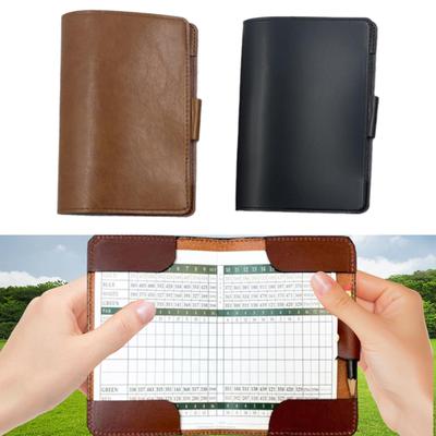 Golf Scorecard Holder Accessories Portable Gift Versatile Golf Scorecard Holder