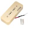 Wilkinson WO90 Ceramic P90 Soap Bar Pickup PU Neck for Les Paul SG Electric Guitar, Cream