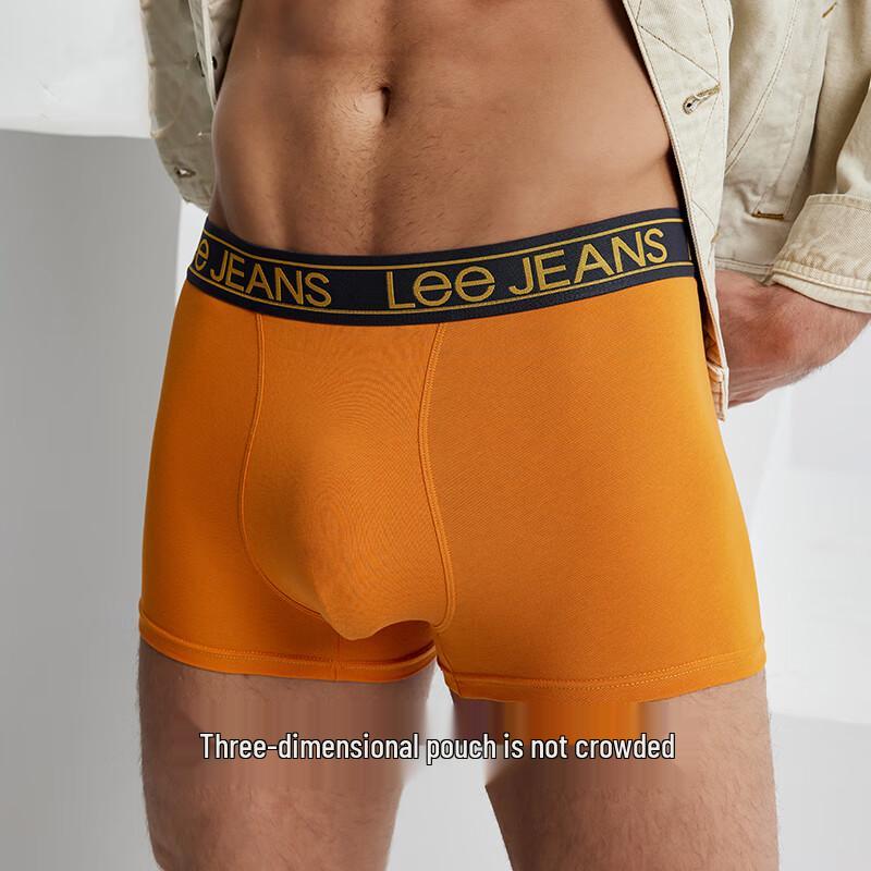 LEE Men's Cotton Antibacterial Boxer Briefs