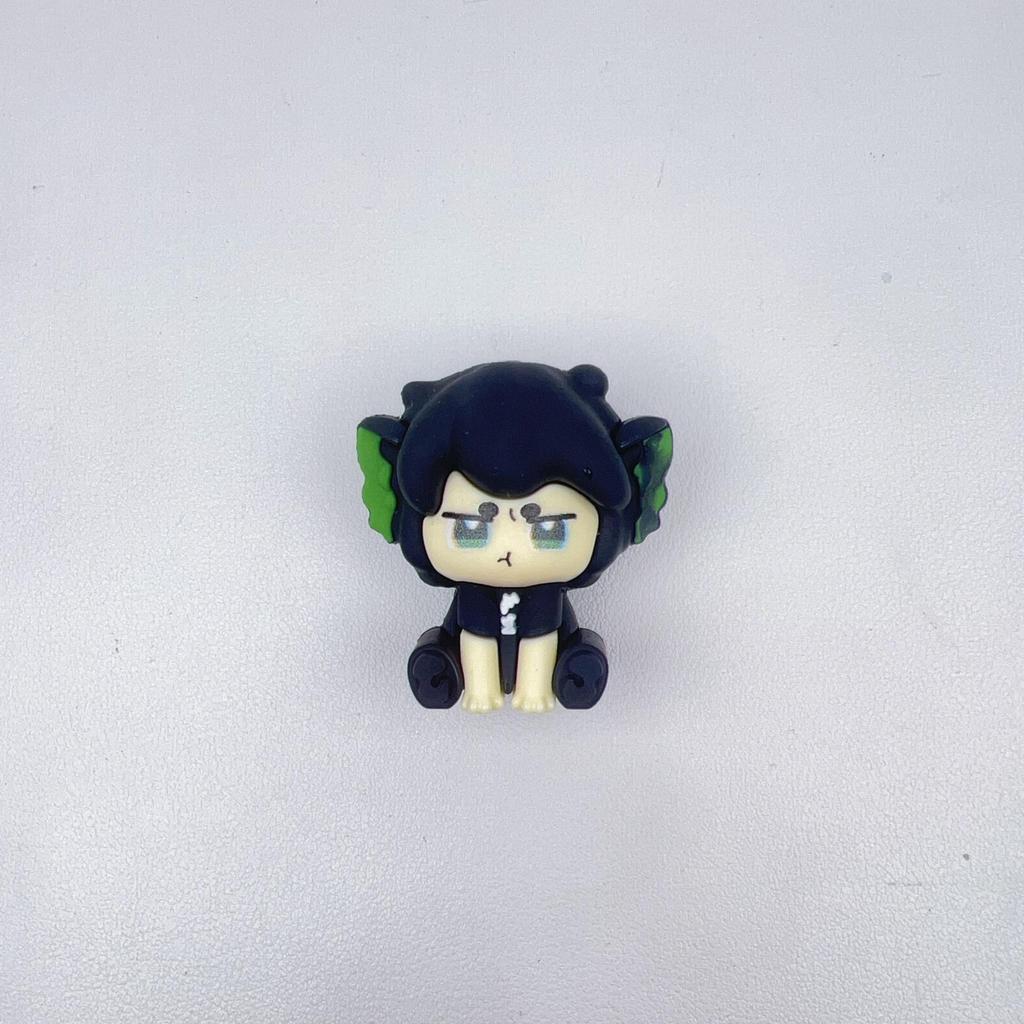 The Legend of Luo Xiaohei 2 Cartoon Doll - Cute 3D Desktop Ornament & High-Value Gift