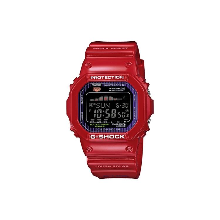 CASIO Men DIGITAL Series Black Watch GWX-5600C-4JF GWX-5600C-4JF Red Strap