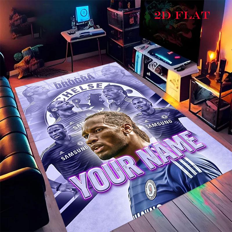 Custom Chelsea Carpet Rug for Living Room Bedroom Home Sofa Decoration,Kids play Nonslip Floor Mat