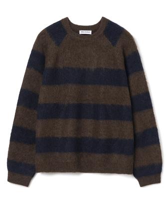 MILLO ARCHIVE Multi-Stripe Mohair Knit [Navy]