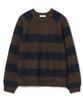 MILLO ARCHIVE Multi-Stripe Mohair Knit [Navy]