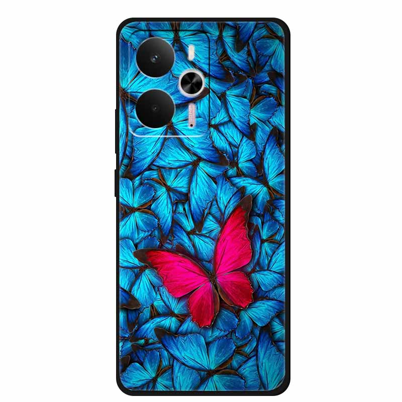 For Realme 14 5G Case Cute Cartoon Silicone Back Cover Cases for Realme 14 5G Global Soft TPU Case 6.67'' Realme14 5G Shells New