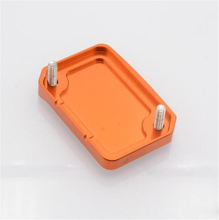 CNC Aluminum Motorcycle Front Brake Reservoir Cap For RC125 RC200 RC390 Orange