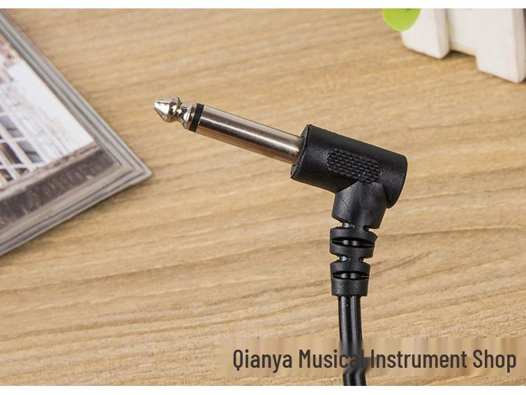 3m Instrument Cable for Electric/Folk Guitar, Bass, Amplifier