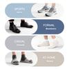 BANANA TRIP Disposable Men's Mid-Calf Socks 10A Antibacterial High Elasticity Four Seasons Daily Cotton Socks Vacuum Compressed Individual Pack Gray