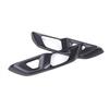 Matte Black Door Lock Button Panel Frame Cover Trim Fit For Corvette C8 -25