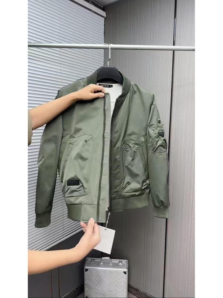 Men's Spring/Autumn 2025 Versatile High-End Outdoor Baseball Jacket