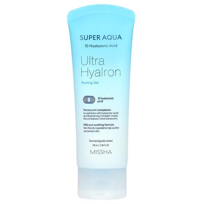 Super Aqua Ultra Hyaluronic Peeling Gel, 100Ml(3.38Fl Oz)