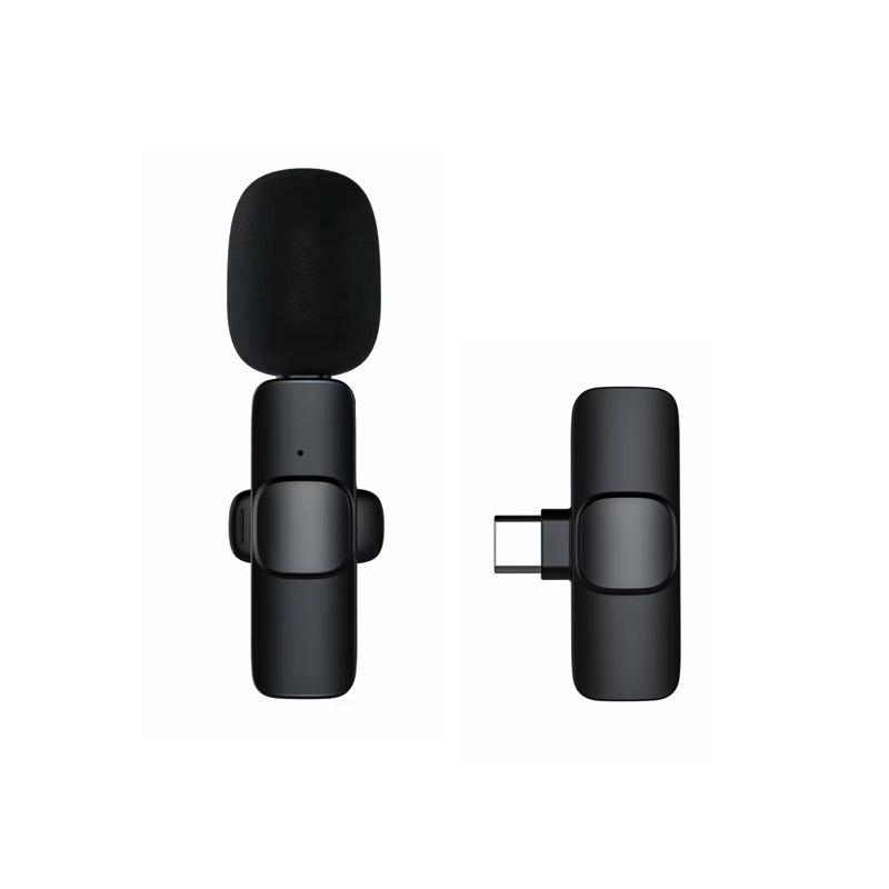 Wireless Lapel Microphone for Outdoor Mobile and Computer Use - Live Broadcast, Interview, Recording with Noise Reduction