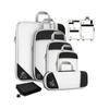 6-piece Travel Packaging Cube Storage Bag Packaging Compressed Travel Luggage Packaging Storage Bag Set