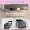 Modern Space Aluminum Bathroom Wall Shelf With Hooks For Shower Storage