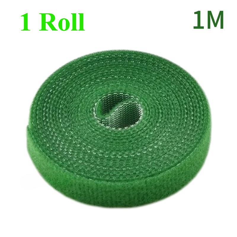 Nylon Plant Ties Plant Bandage Hook Tie Loop Adjustable Plant Support Reusable Fastener Tape for Home Garden Accessories