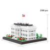 Knew Built Micro Mini Building Block with USB LED Light White House Toy Architecture Model Ideal Decorative Piece Home Office