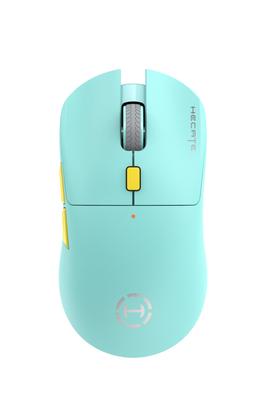 Edifier HECATE G3M PRO Souris Gaming Bluetooth Connexion 6 Légère PAW3395 Cyan Japonaise, Sans Fil, 2.4GHz, Filaire, Support 3 Types, Boutons, 63g,