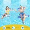 Pool Floats Adult - 2 Pack Inflatable Pool Floats Hammock, Multi-Purpose 4-in-1Pool Floats for Adults, Swimming Pool Water Hammock Lounge